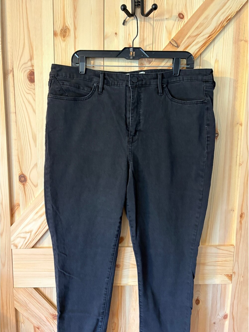 Seven7 Women's Black Denim Jeans Size 16